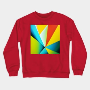 Abstract Spring Sunrise (MD23SPR30) Crewneck Sweatshirt